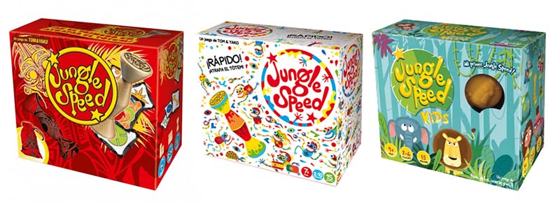 Diferentes versiones de Jungle Speed